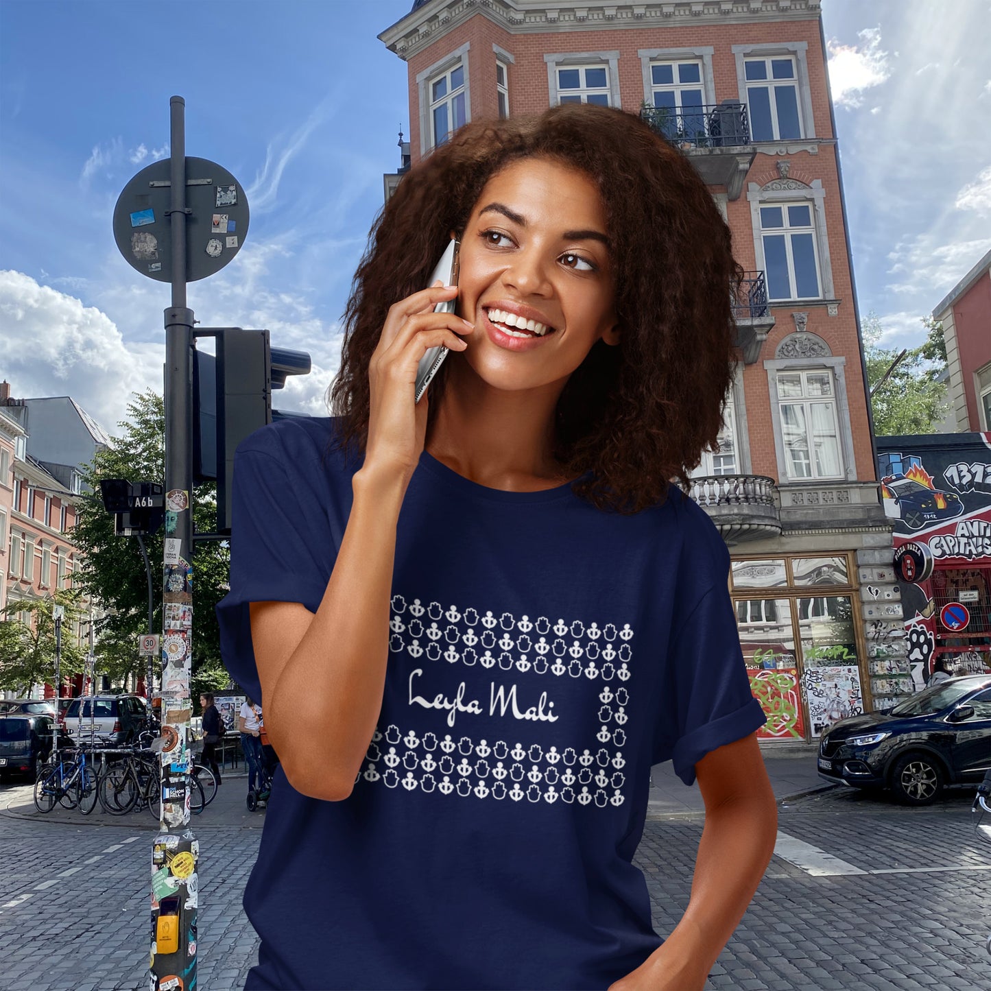 Leyla Mali T-Shirts in Farbe