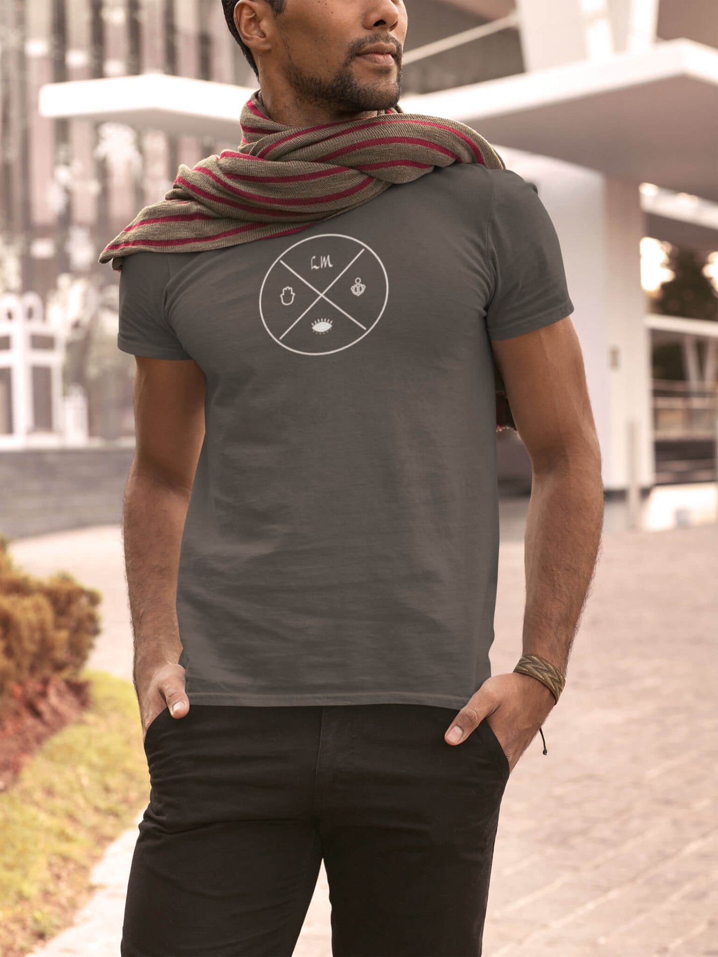 Logo T-Shirts in Farbe