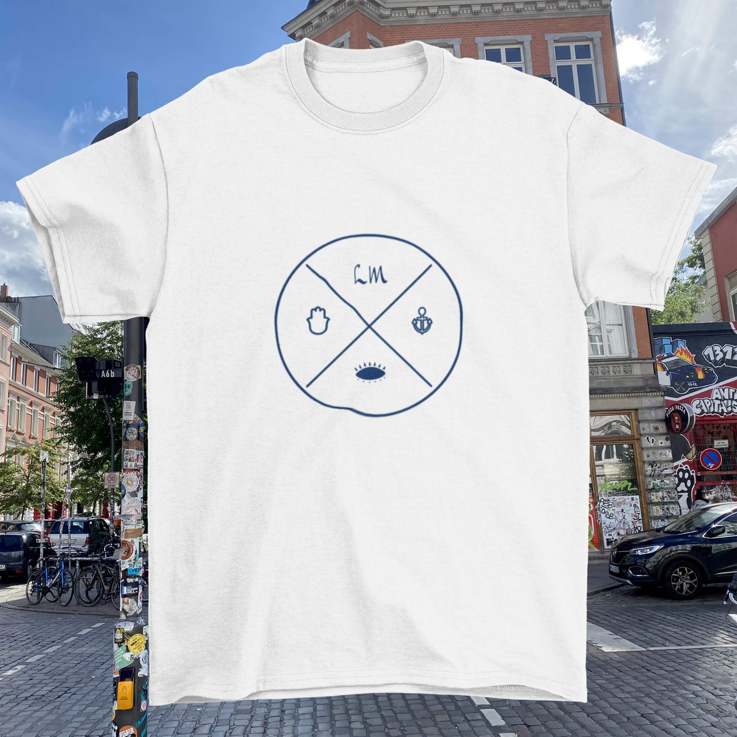 Logo T-Shirts in Weiß