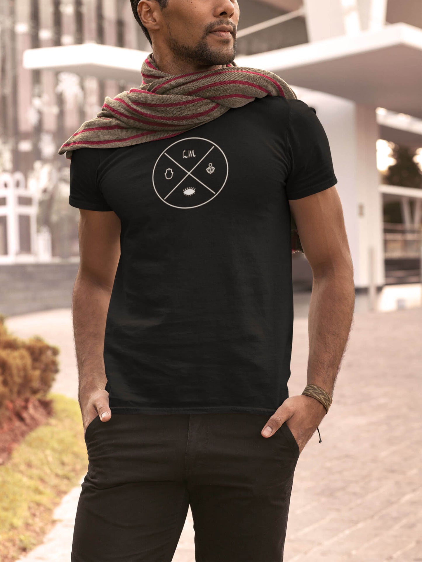 Logo T-Shirts in Farbe