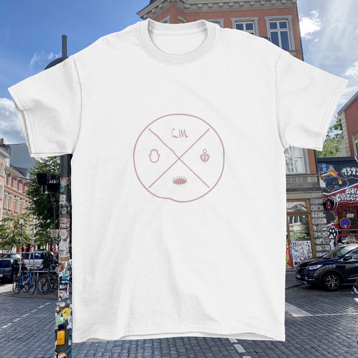 Logo T-Shirts in Weiß