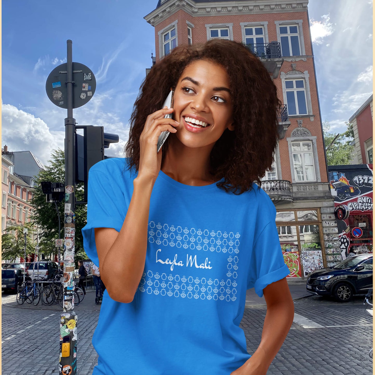 Leyla Mali T-Shirts in Farbe