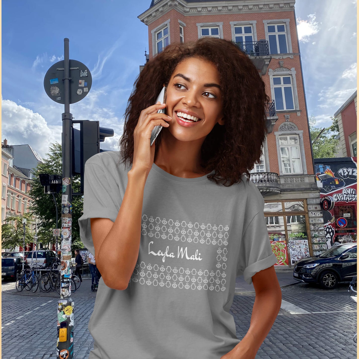 Leyla Mali T-Shirts in Farbe