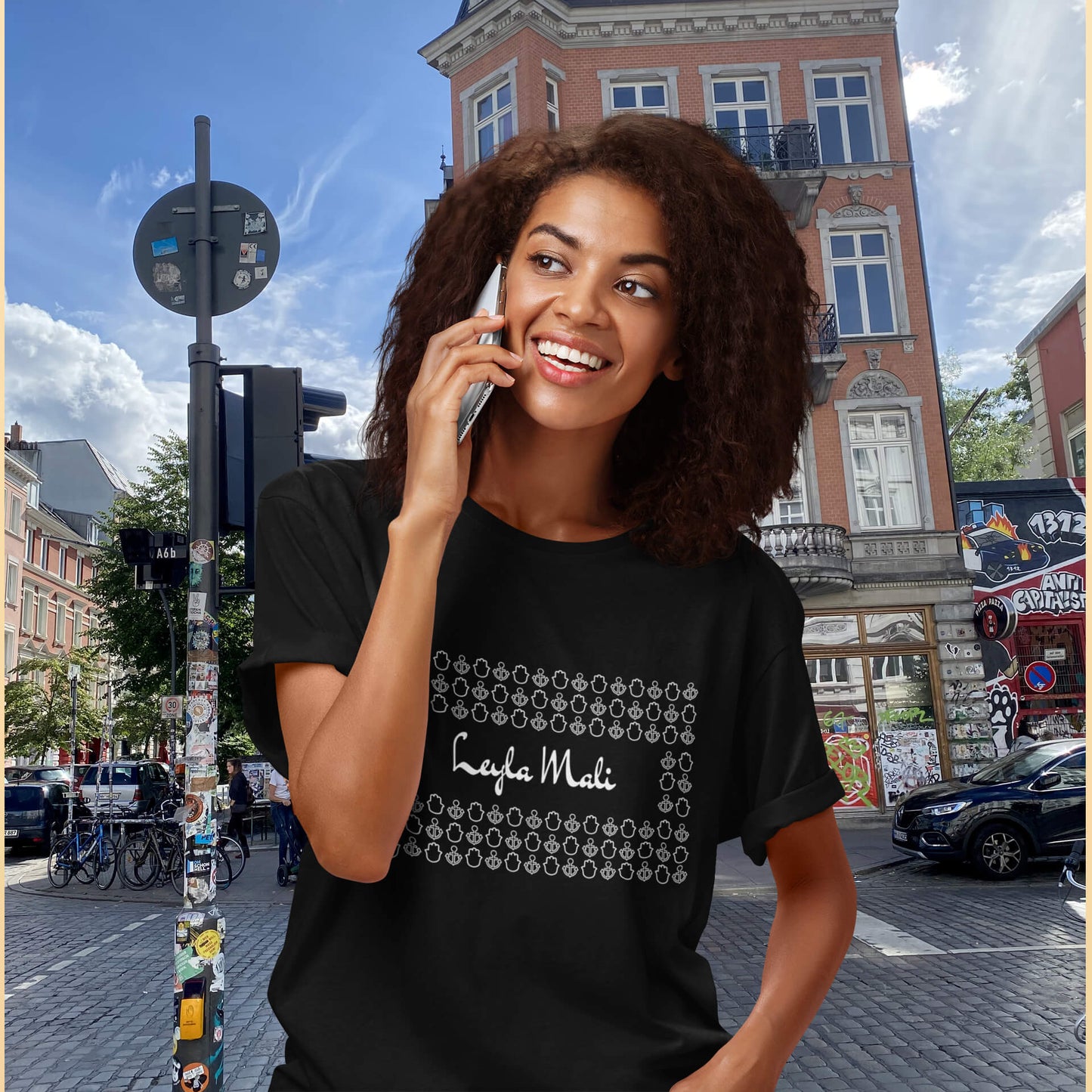 Leyla Mali T-Shirts in Farbe